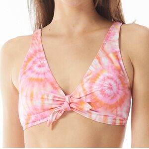 Sundazed  Harper Tie-Dyed Tie Bikini Top 34DD